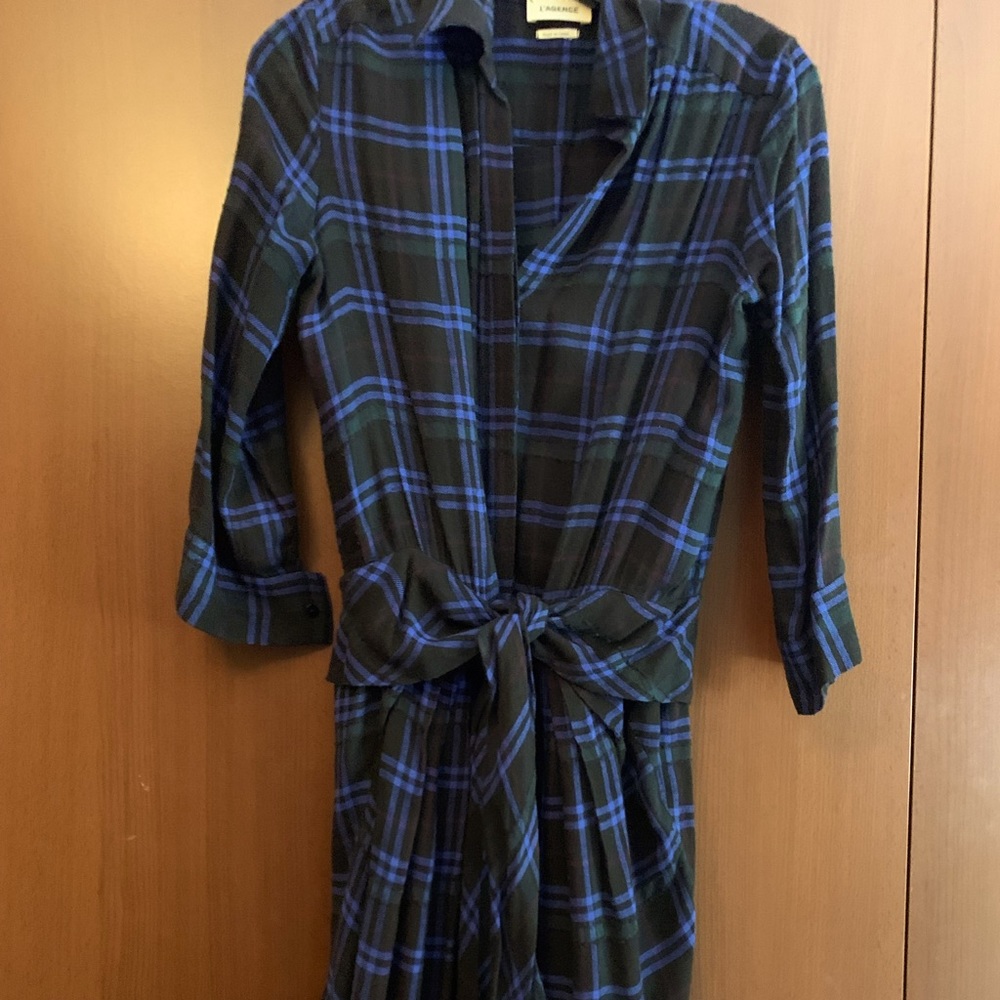 L’agence plaid dress….